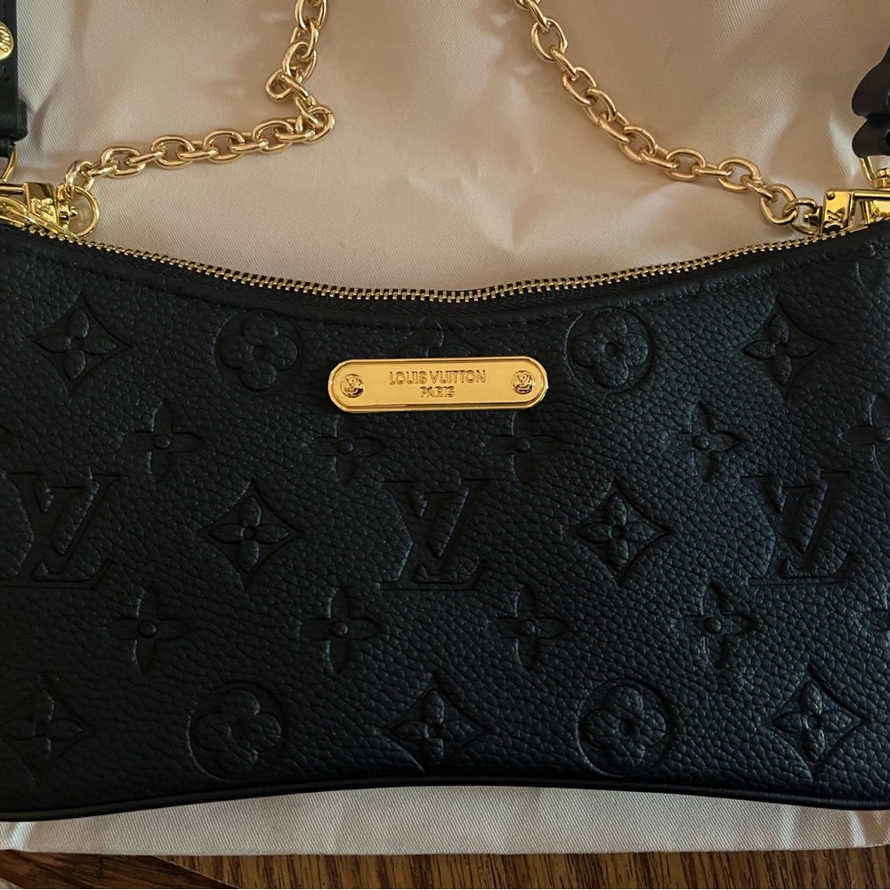 Fashion Empreinte Crossbody Bag or Purse - Black